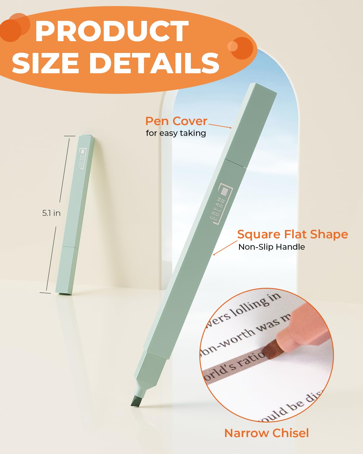 Nicpro Pastel Highlighters, 12PCS Aesthetic Cute Highlighters with Soft Chisel Tip Fast Dry & No Bleed Bible Highlighters, Aesthetic School Supplies for Teens & College Students