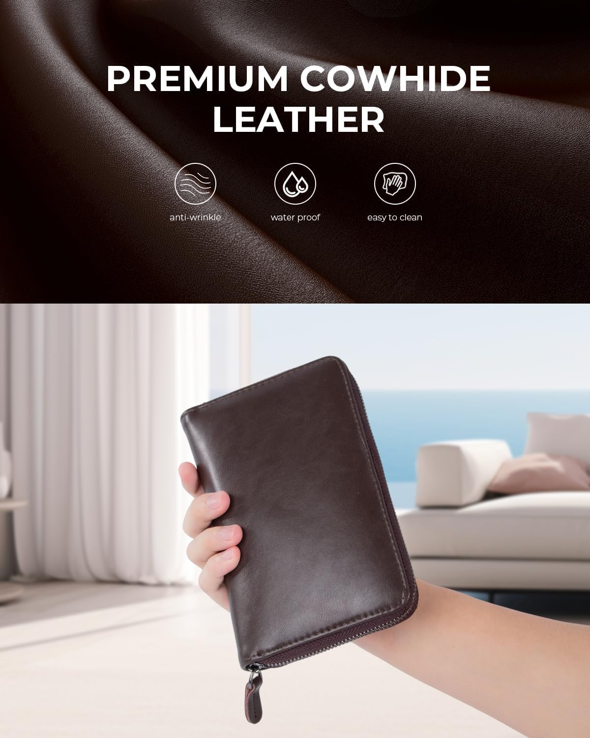 Nicpro 20PCS Black Metal Mechanical Pencil Set in Leather Case, 0.3, 0.5, 0.7, 0.9 mm & 2mm Lead Pencil Holders, (4B 2B HB 2H) Lead Refills (Black & Colors), Erasers For Art Drafting Sketching Drawing