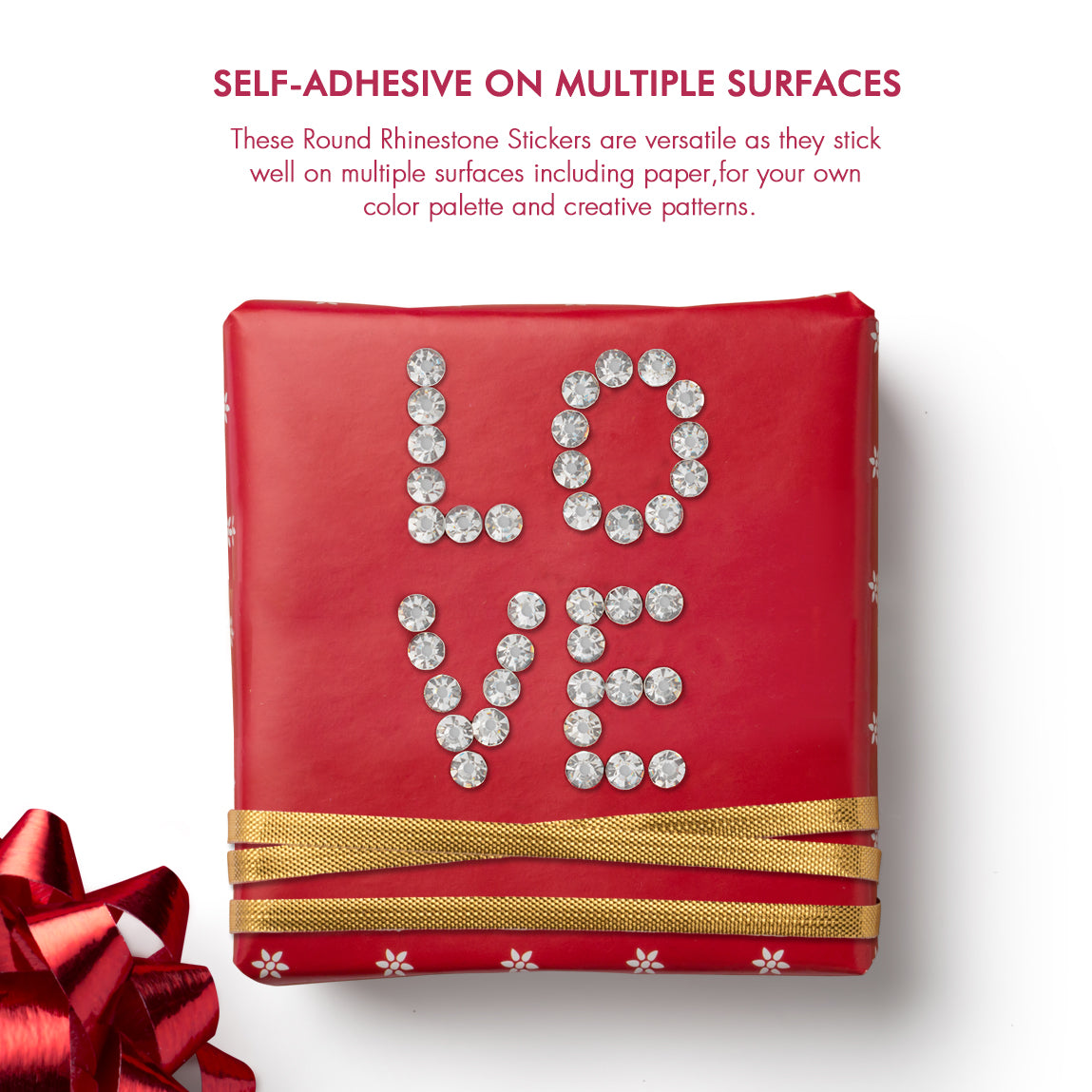 Nicpro Self-Adhesive Rhinestone Stickers Face Gems Body Jewels 4125 Pieces Crystal in 3 Size 25 Colors,25 Embellishments Sheet for Nail,Crafts,Festival,Carnival,Makeup