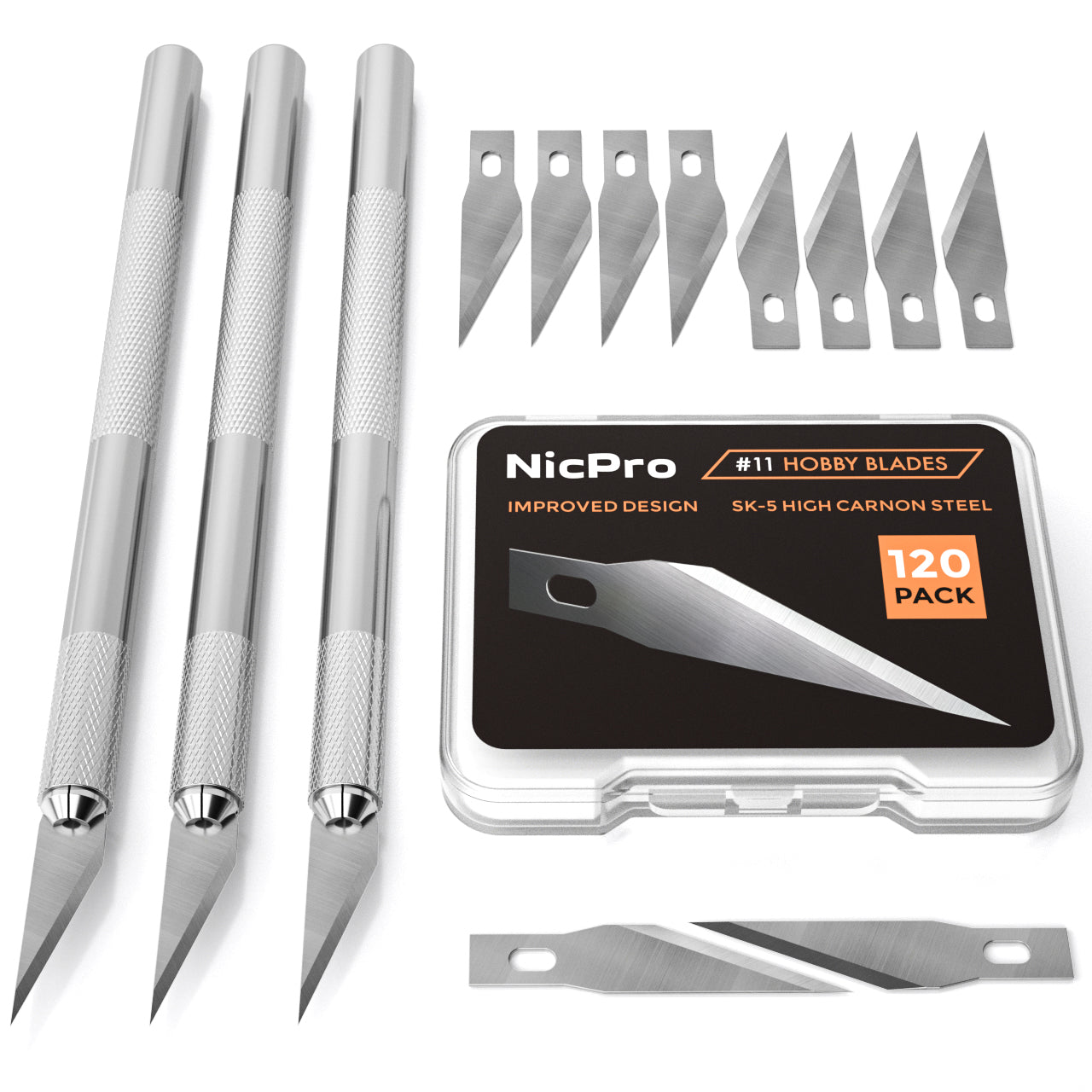 NEW 17 Piece Exacto Knife Kit Scrapbooking Craft Shop Precision HOBBY KNIFE  SET