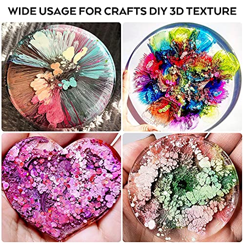 Nicpro 16 Bottle Alcohol Resin Ink Set, Concentrated Dye Liquid Alcohol-Based Color Pigment for Epoxy Resin Paint Craft DIY, Painting, Tumbler, Molds & Jewelry Making