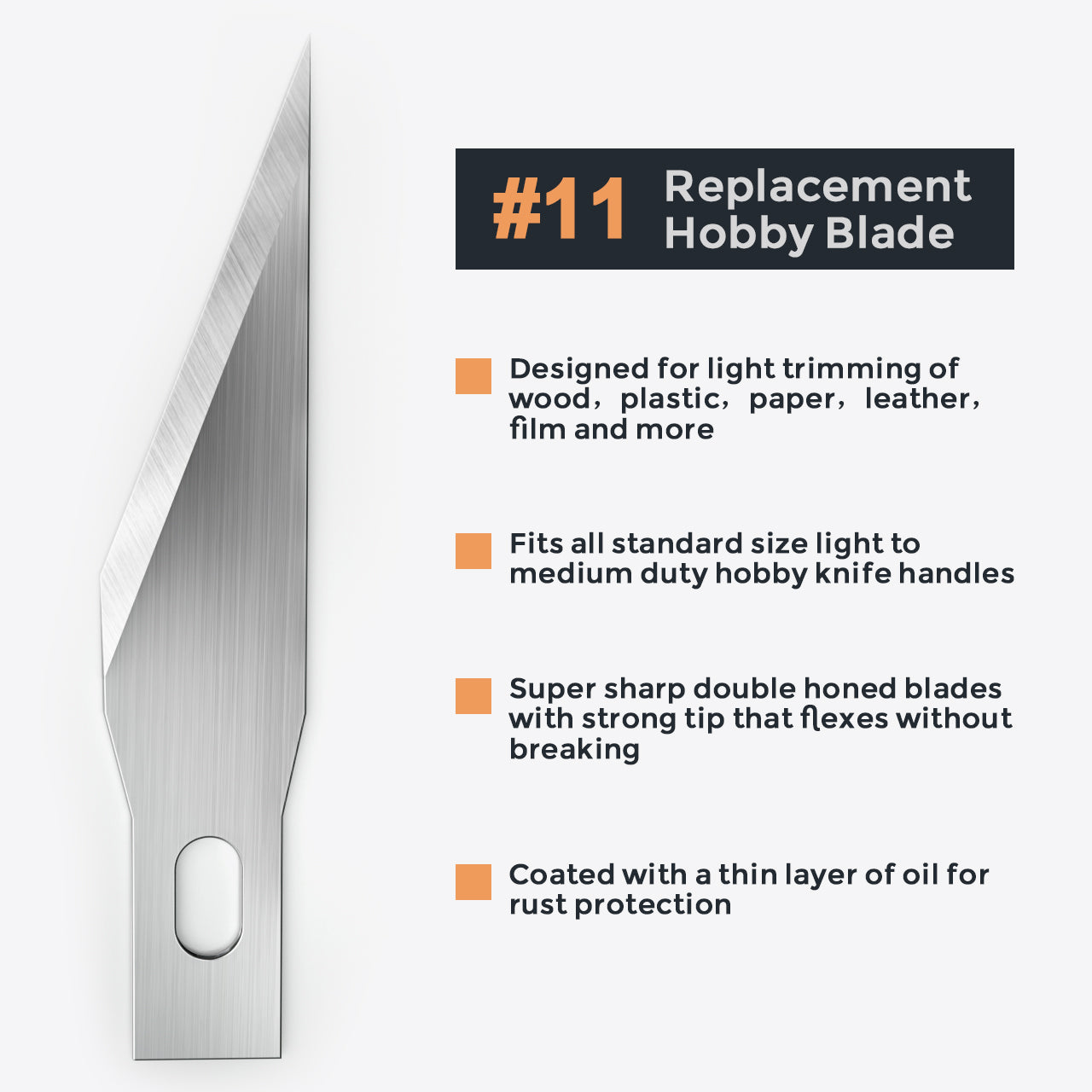 Nicpro Precision Cutter Hobby Knife Set,10 PCS #1 Craft Art Knife Kit Cutter for Art, Hobby, Scrapbooking, Stencil