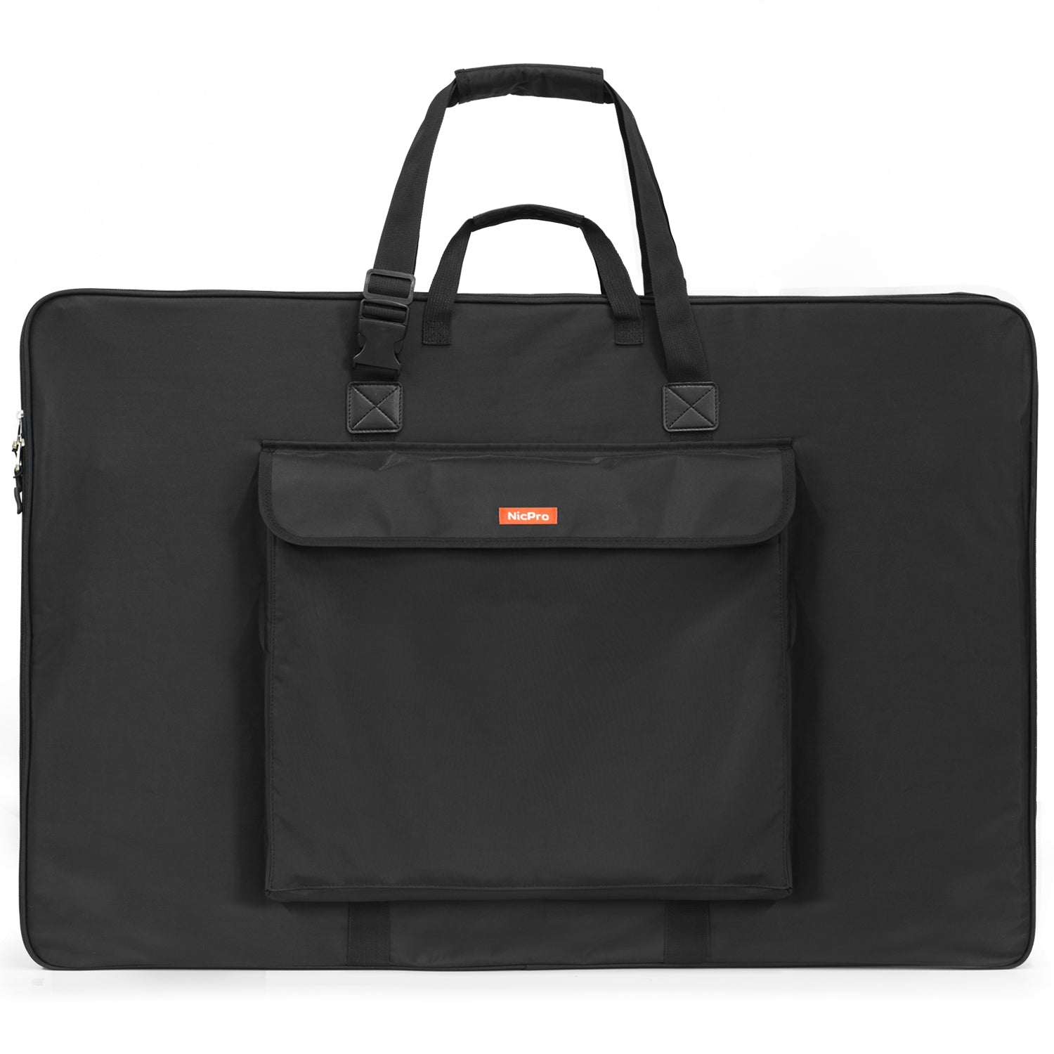 Nicpro Upgrade Art Portfolio Bag 24 x 36 Inches Waterproof Artist Carrying Bag Hard Sided Sturdy with Strap,Storage for Artwork Sketch Drawing Photography