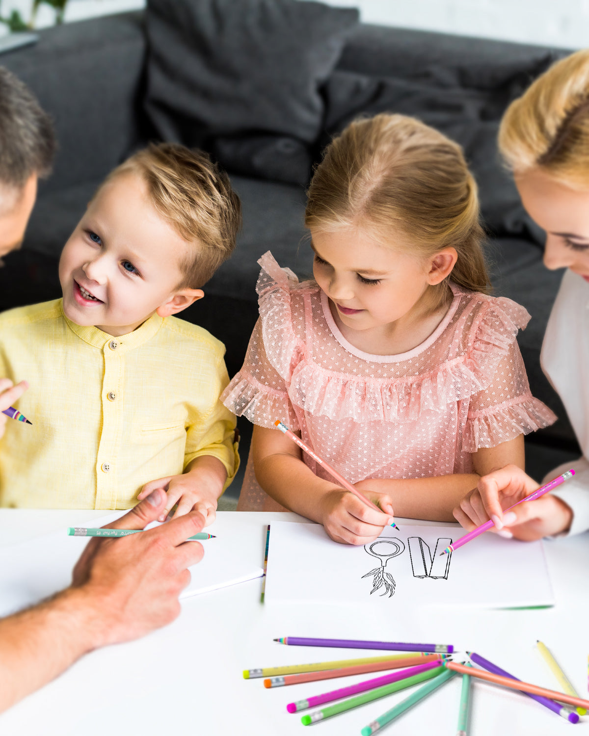 Nicpro 12PCS Pencils #2, HB Rainbow Colored Paper Pencils, Pre-Sharpened Wood-Cased Cute Pencils, Anti-Break Graphite Pencil with Eraser for Student Writing Drawing Drafting Sketching School Supplies