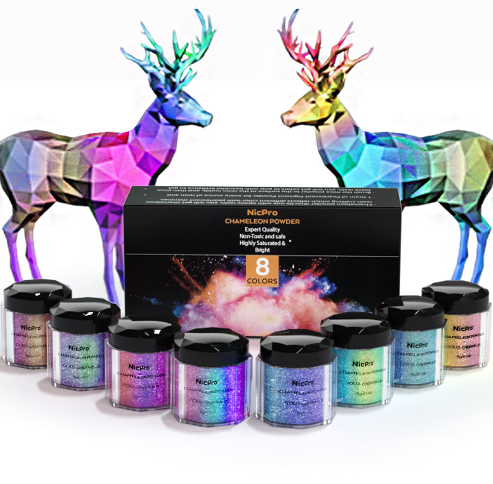  Mica Powder for Epoxy Resin - 30 Colors Pigment Powder