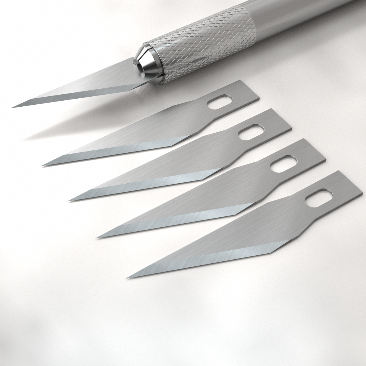 Nicpro 123 PCS Precision Cutter Hobby Knife Set,3 Hobby Exacto Knife w