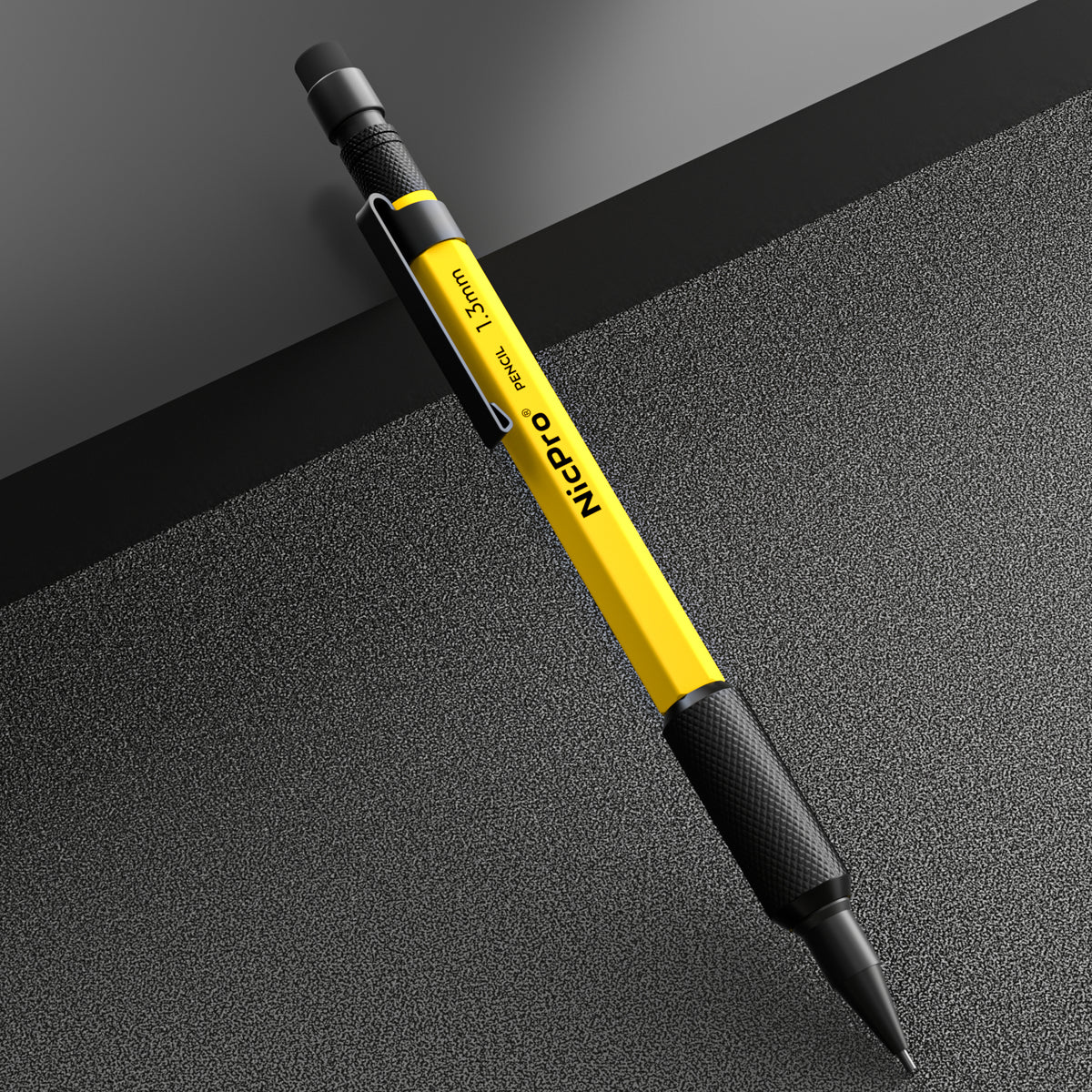 Nicpro 1.3 mm Mechanical Pencils Set with 12 Lead Refill, Eraser Wea