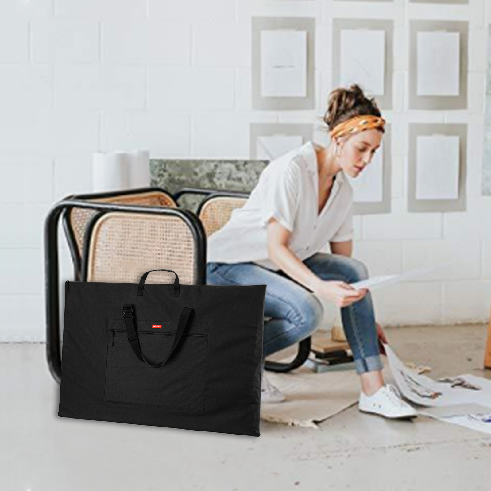 Sketch artist 2025 canvas bag