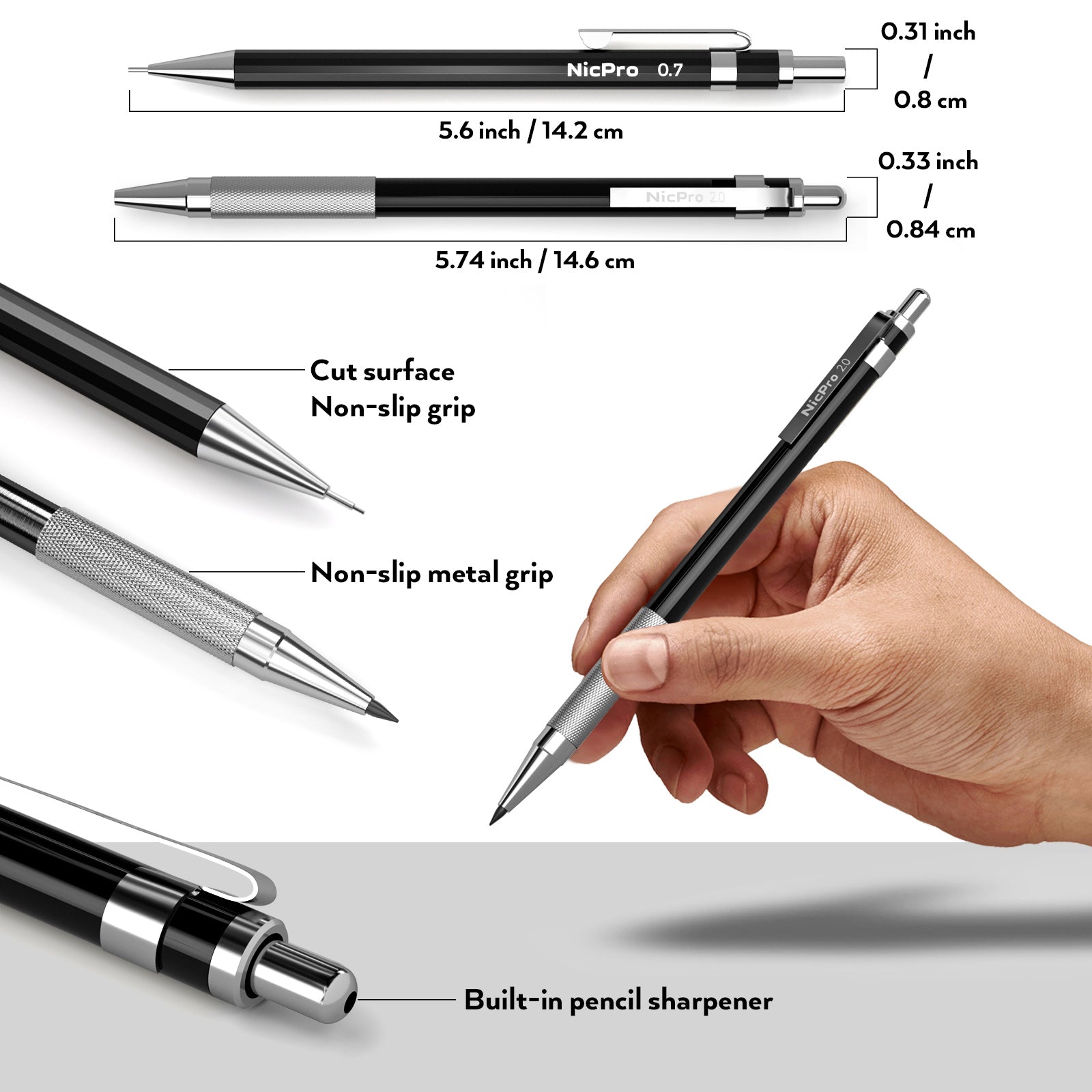 Black Graphite Pencils Sets 6b, Art Supplies Pencil Graphite